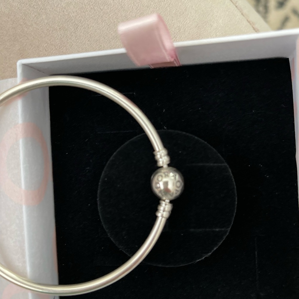 Pandora moments bangle 19” 7.5”